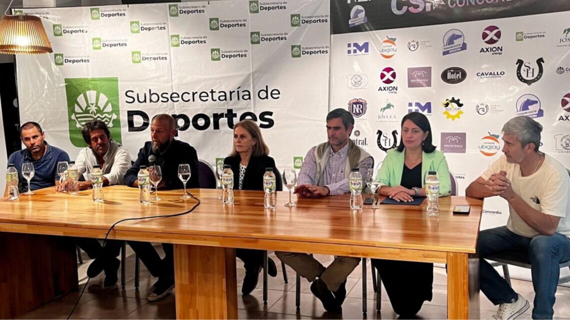 Concordia sede de una nueva edición del Concurso Internacional de Saltos Hípicos