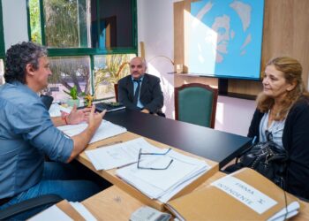 El Intendente Bravo recibió al nuevo Director Ejecutivo del PAMI