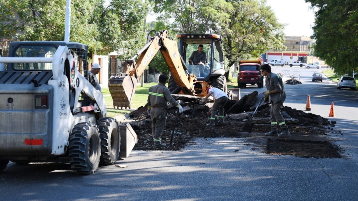 Bacheo y arreglo de calles