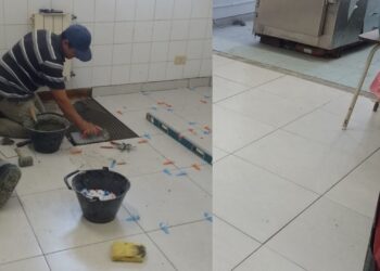 Repararon el Sector de Guardia Central del Hospital Delicia Concepción Masvernat