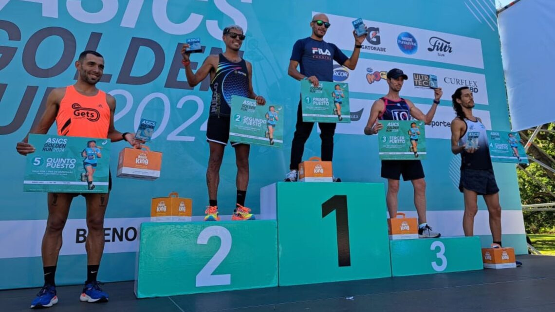 Martín Méndez fue el ganador de la media maratón de Asics