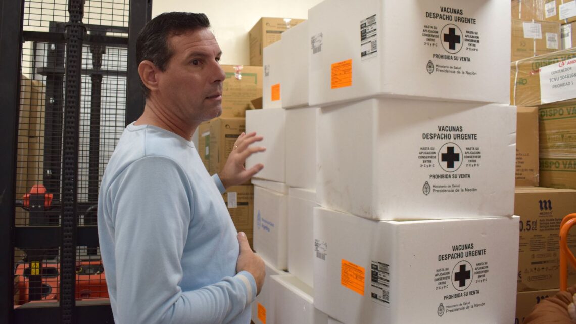 Entre Ríos cuenta con un espacio modelo para la conservación de vacunas y logística de entrega