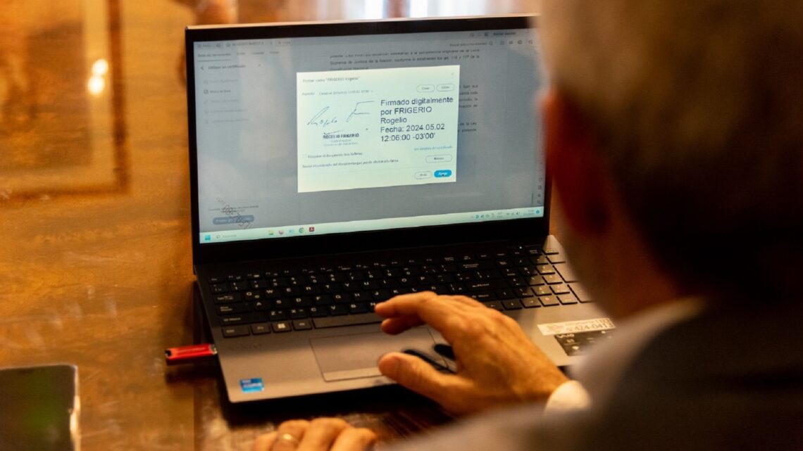 Entre Ríos adquiere el sistema de expediente electrónico GDE