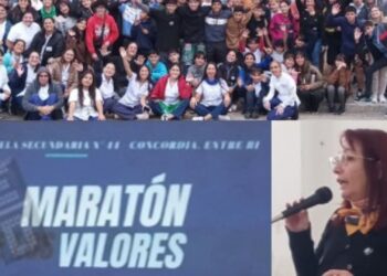 Caminata y maratón de los valores