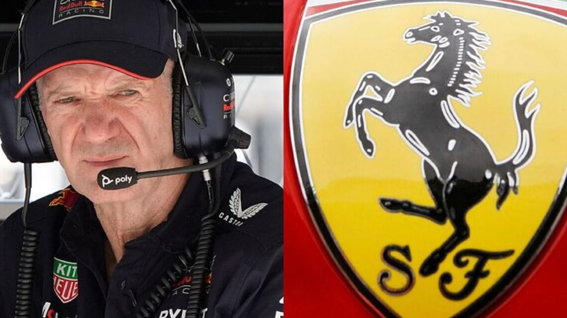 F1: Adrian Newey tendría todo acordado con Ferrari para sumarse en 2025