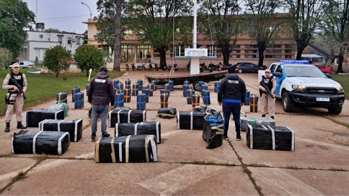 Prefectura desarticuló una maniobra de contrabando valuada en más de 50 millones de pesos