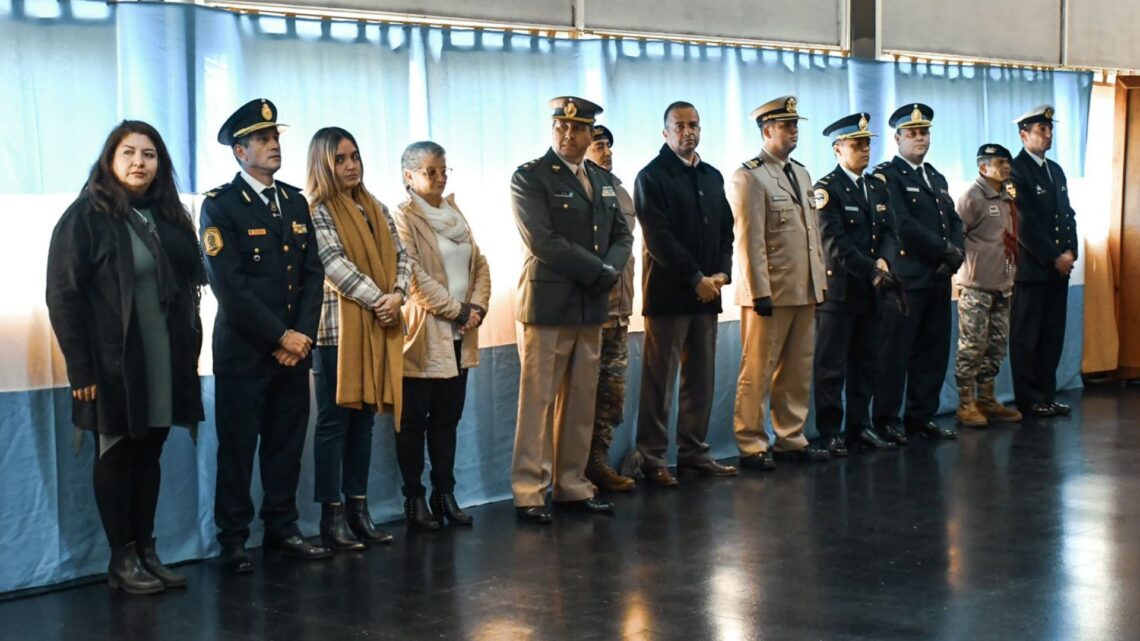 Gendarmería nacional conmemoró el 42 aniversario del bautismo de fuego en Malvinas