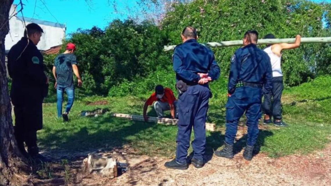 La municipalidad impidió la usurpación de un espacio público