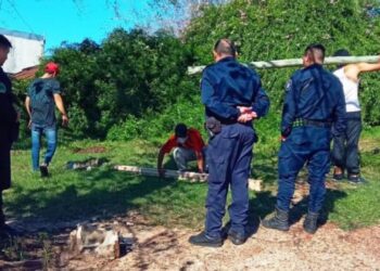 La municipalidad impidió la usurpación de un espacio público