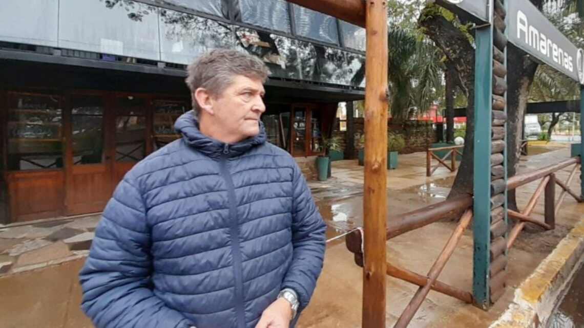 Concordia: «Polaco» Llanes a pesar de las lluvias destaca el trabajo de limpieza en la Costanera