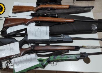 Secuestran siete (07) armas de fuego en distintos operativos de prevención realizados en Rosario Del Tala – Islas del Ibicuy – Bovril – Gualeguaychú y Uruguay