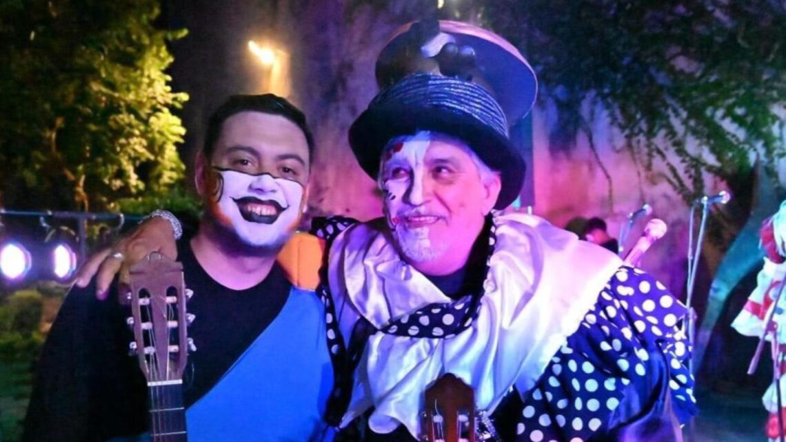 Noche de murga en Arandú con Darío y Germán Figueroa