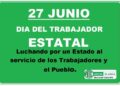 27 de junio día del Trabajador Estatal