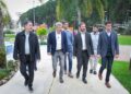 AZCUÉ ACOMPAÑÓ AL GOBERNADOR FRIGERIO EN LA RECORRIDA POR LAS OBRAS DE PUESTA EN VALOR DE LAS TERMAS DEL PERILAGO