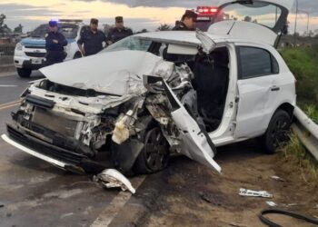 Grave accidente en uno de los accesos a la ciudad