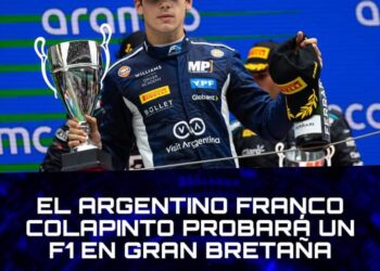 COLAPINTO SE SUBE A UN F1