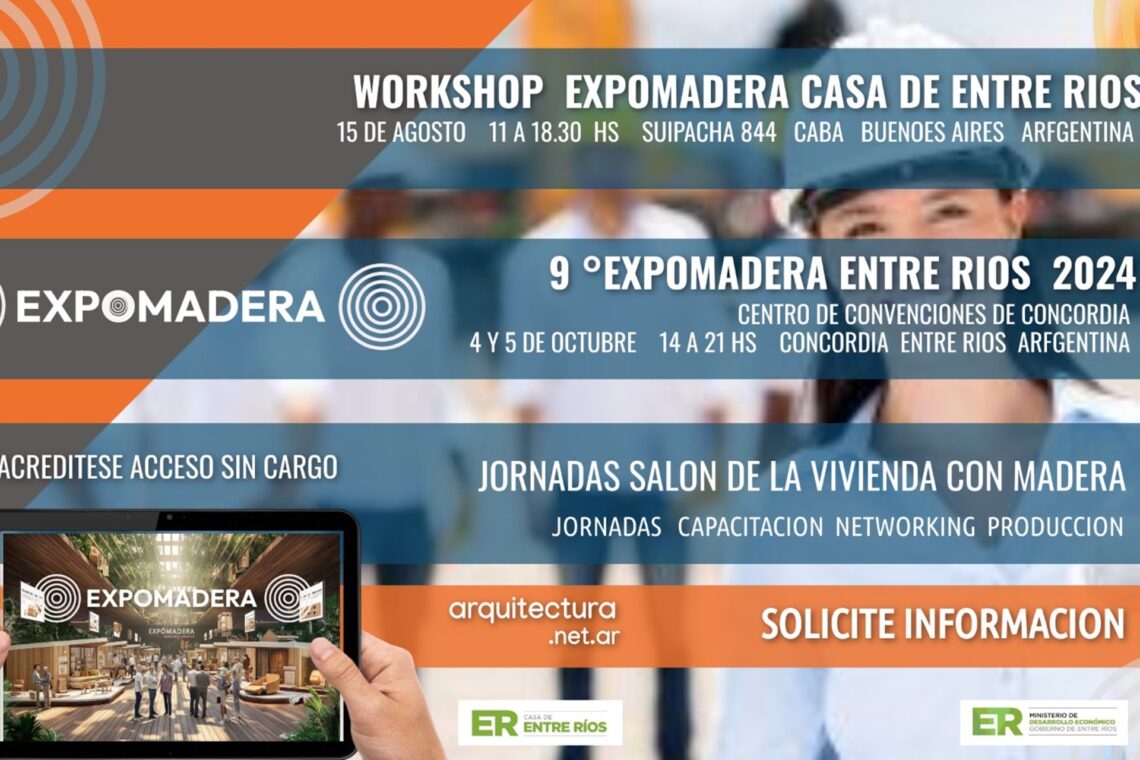 LA EDICIÓN 2024 DE EXPO MADERA YA TIENE FECHA