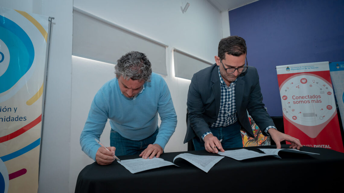 El Intendente Bravo firmó convenios del Programa Provincial de Seguridad Alimentaria