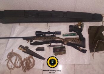 EN DISTINTOS OPERATIVOS REALIZADOS EN LOS DEPARTAMENTOS VILLAGUAY Y URUGUAY SECUESTRAN CINCO ARMAS DE FUEGO