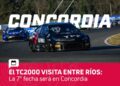 CONFIRMADO. VUELTE EL TC 2000 A CONCORDIA PARA LA 7ª FECHA DE LA TEMPORADA