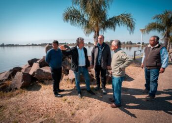 El Intendente Bravo recibió y se reunió con los Presidentes de CTM y CAFESG por proyectos para la ciudad