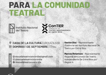 Charla Informativa para la Comunidad Teatral con Gastón Díaz