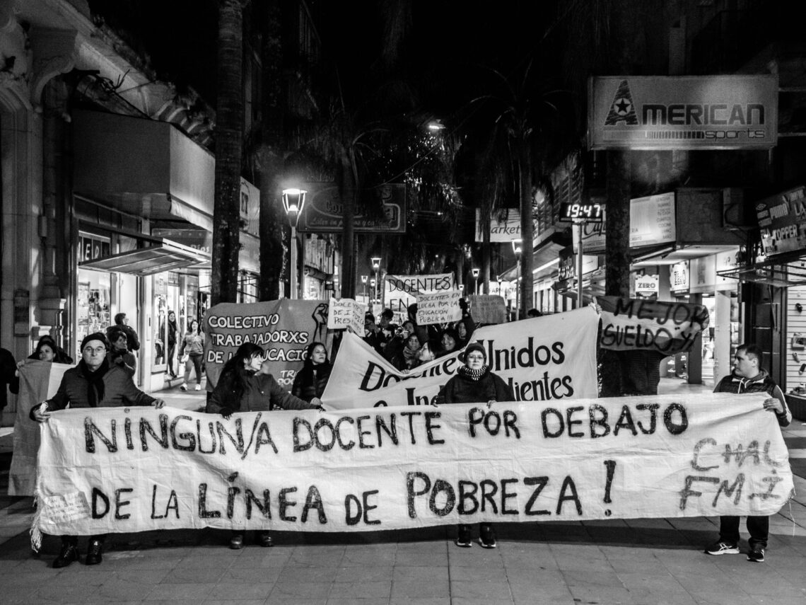 FRENTE A LOS DESCUENTOS SALVAJES DEL GOBERNADOR FRIGERIO