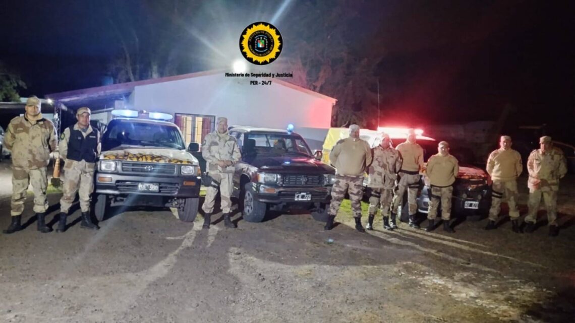 LAS BRIGADAS DE DELITOS RURALES INTERDEPARTAMENTAL ( BOVRIL) Y VILLAGUAY REALIZARON ALLANAMIENTO EN MOJONES NORTE – POR HECHO DE HURTO – LOGRANDO EL SECUESTRO DE UN ANIMAL VACUNO