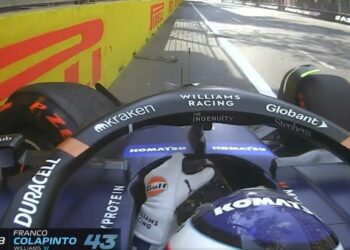 Colapinto por la F1 en Bakú, hoy EN VIVO: el argentino chocó y debió abandonar