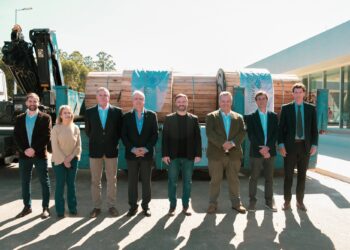 AZCUÉ Y SALTO GRANDE AVANZAN CON INSUMOS EN LA ETAPA FINAL DE LA REMODELACIÓN DEL AEROPUERTO DE CONCORDIA