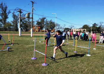 Estudiantes participaron de un encuentro deportivo en Concordia