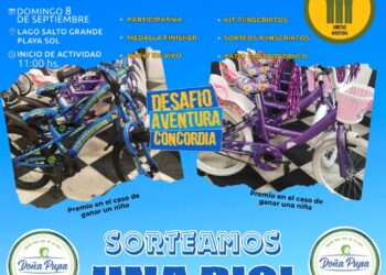 Se larga el Primer Cross Aventura Día del Niño en el Lago Salto Grande