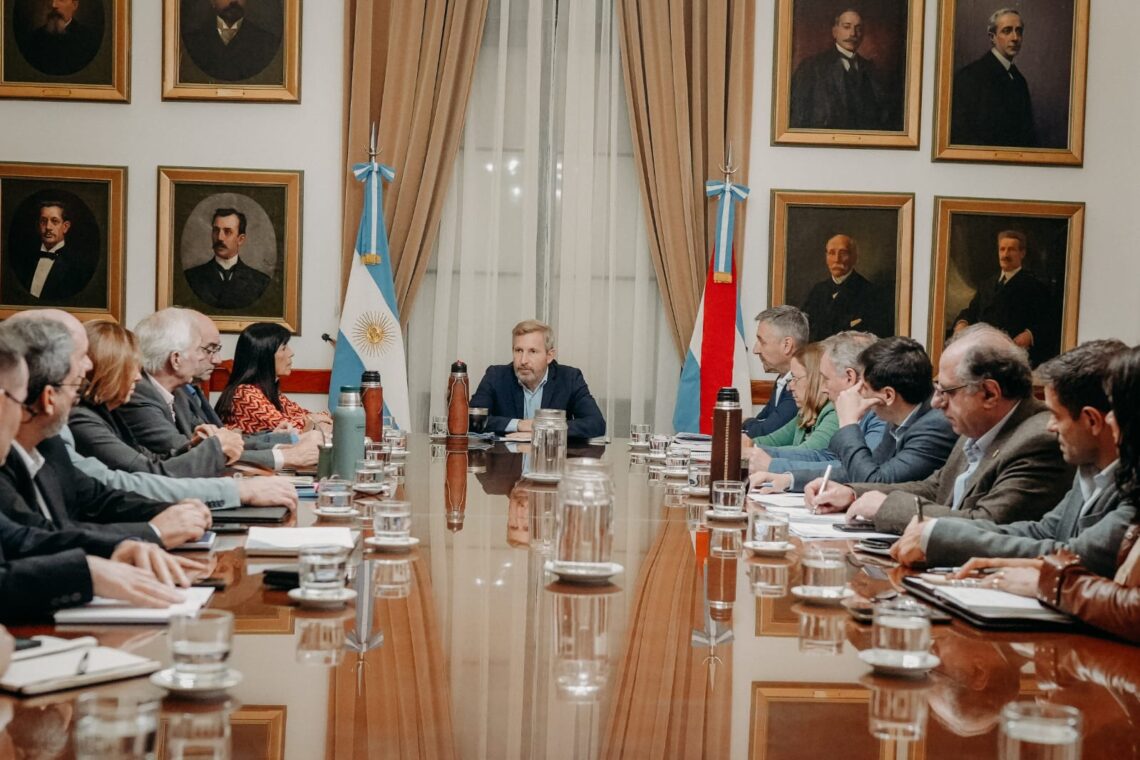 Frigerio presidió una nueva reunión de gabinete