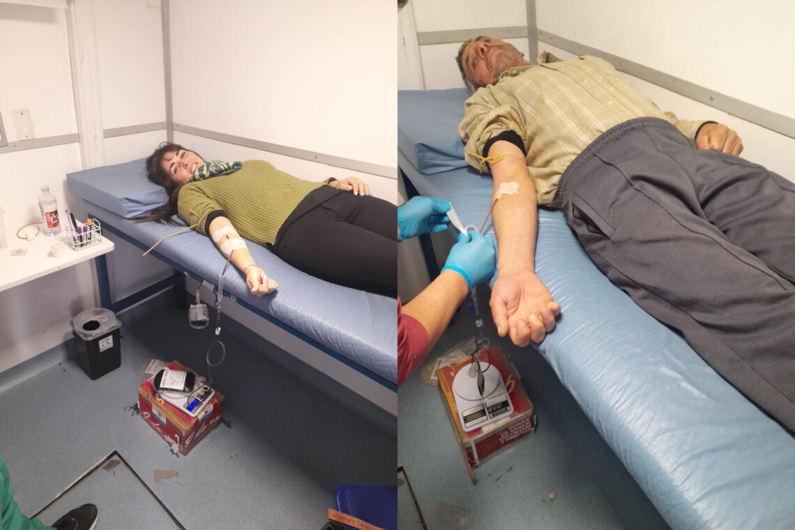 Durante agosto 200 personas donaron sangre en diferentes operativos