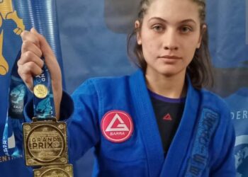 Concordiense Ganadora del Primer Puesto en la competencia de la Confederación Argentina de Jiu Jitsu