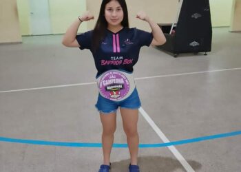 Melina Peralta se consagró campeona nacional.