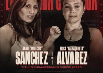 ERICA «LA MAQUINITA» ALVAREZ POR EL TÍTULO SUDAMERICANO