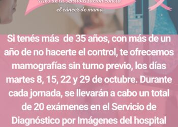 Noticias Masvernat: MAMOGRAFÍAS SIN TURNO PREVIO
