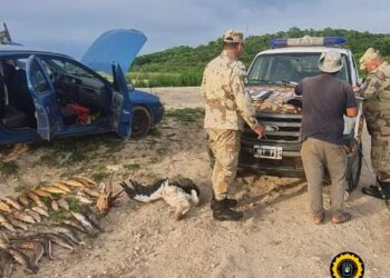 VICTORIA – DISTINTOS PROCEDIMIENTOS POR PESCA Y CAZA ILEGAL, ASI MISMO CONSTATARON MOVIMIENTO IRREGULAR DE HACIENDA, Y POR ULTIMO ESTE LUNES REALIZARON EL SECUESTRO DE UNA ESCOPETA POR EL DELITO DE TENENCIA ILEGAL