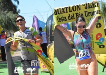RICAGNO Y ZAGURSKY LOS CAMPEONES DEL DUATLON JEEP