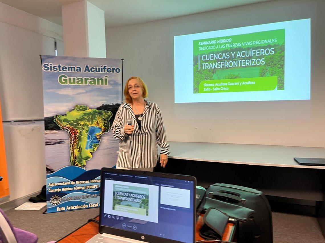 CUENCAS Y ACUÍFEROS TRANSFRONTERIZOS: SE LLEVÓ A CABO EN CONCORDIA UN SEMINARIO DEDICADO A LAS FUERZAS VIVAS