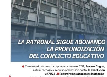 La patronal sigue abonando la profundización del conflicto educativo en Entre Ríos