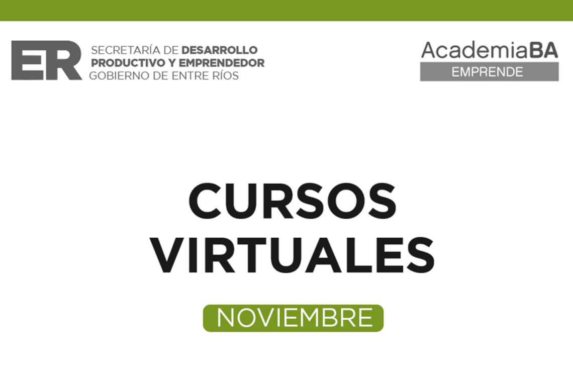 Abren nuevos cupos de la Academia BA para emprendedores entrerrianos
