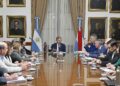Frigerio analizó temas de gestión junto a su gabinete