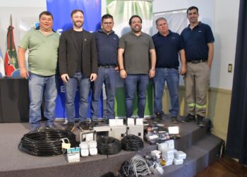 ENERSA ENTREGÓ MATERIALES PARA MEJORAR LA INFRAESTRUCTURA DEL CAMPING MUNICIPAL