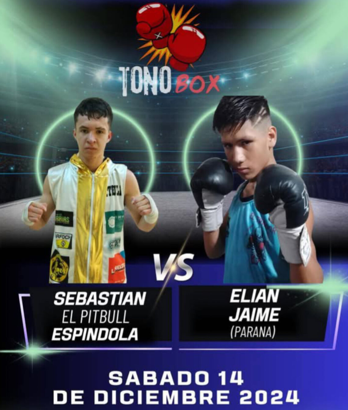 El Boxeo cierra el calendario 2024 con La Maquinita Álvarez y El Pitbull Espíndola