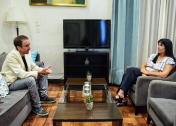 ROSSI SE REUNIÓ CON LA VICEGOBERNADORA ALUANI POR LA NUEVA LEY DE FITOSANITARIOS