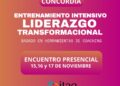 Concordia recibe un Entrenamiento Intensivo en Liderazgo Transformacional