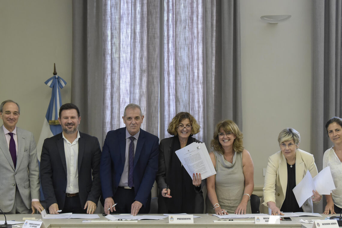 El CGE avanzó en la agenda 2025 en el Consejo Federal de Educación