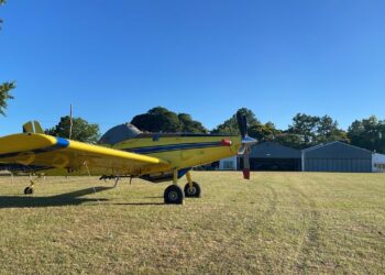 LLEGÓ A CONCORDIA UN AVIÓN HIDRANTE DEL SISTEMA FEDERAL DE MANEJO DEL FUEGO